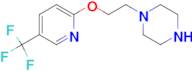 1-(2-{[5-(Trifluoromethyl)pyridin-2-yl]oxy}ethyl)piperazine