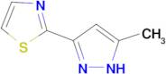 2-(5-Methyl-1H-pyrazol-3-yl)-1,3-thiazole