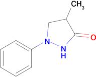4-Methyl-1-phenylpyrazolidin-3-one