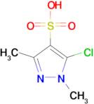 5-Chloro-1,3-dimethyl-1H-pyrazole-4-sulfonic acid