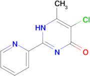 5-Chloro-6-methyl-2-(2-pyridyl)pyrimidin-4-ol