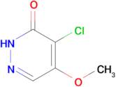 4-Chloro-5-methoxypyridazin-3(2H)-one
