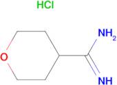 Tetrahydro-2H-pyran-4-carboximidamide hydrochloride