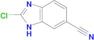 2-Chloro-1H-benzimidazole-6-carbonitrile