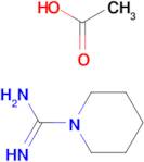 Piperidine-1-carboximidamide acetate