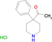 1-(4-Phenylpiperidin-4-yl)ethanone hydrochloride