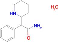 2-Phenyl-2-piperidin-2-ylacetamide hydrate