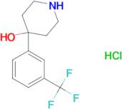 4-[3-(Trifluoromethyl)phenyl]piperidin-4-ol hydrochloride