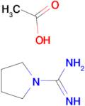 Pyrrolidine-1-carboximidamide acetate