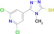 5-(2,6-Dichloropyridin-4-yl)-4-methyl-4H-1,2,4-triazole-3-thiol