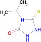 4-Isopropyl-5-mercapto-4H-1,2,4-triazol-3-ol