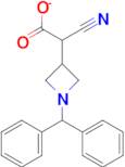 1-Benzhydrylazetidin-3-ylcyanoacetate