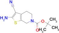 tert-Butyl 2-Amino-3-cyano-4,7-dihydrothieno[2,3-c]pyridine-6(5H)-carboxylate