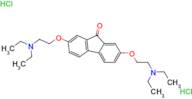9H-Fluoren-9-one, 2,7-bis[2-(diethylamino)ethoxy]-, hydrochloride (1:2)