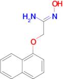 1-(Hydroxyimino)-2-naphthyloxyethylamine