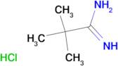 2,2-Dimethylpropanimidamide hydrochloride