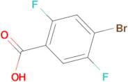 4-Bromo-2,5-difluorobenzoic acid