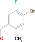 4-Bromo-5-fluoro-2-methylbenzaldehyde