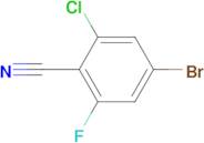 4-Bromo-2-chloro-6-fluorobenzonitrile