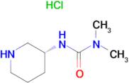 (R)-3,3-Dimethyl-1-(piperidin-3-yl)urea hydrochloride