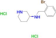 (S)-N-[(2-Bromophenyl)methyl]piperidin-3-amine dihydrochloride