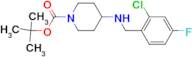 tert-Butyl 4-(2-chloro-4-fluorobenzylamino)piperidine-1-carboxylate