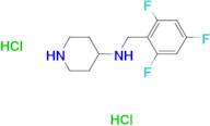 N-(2,4,6-Trifluorobenzyl)piperidin-4-amine dihydrochloride