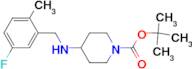 tert-Butyl 4-(5-fluoro-2-methylbenzylamino)piperidine-1-carboxylate