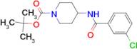 tert-Butyl 4-(3-chlorobenzamido)piperidine-1-carboxylate