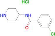 3-Chloro-N-(piperidin-4-yl)benzamide hydrochloride