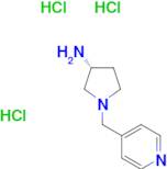 (R)-1-(Pyridin-4-ylmethyl)pyrrolidin-3-amine trihydrochloride