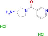 (R)-1-[(Pyridin-3-yl)carbonyl]pyrrolidin-3-amine dihydrochloride