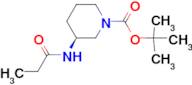 (S)-tert-Butyl 3-propanamidopiperidine-1-carboxylate