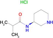 (S)-N-(Piperidin-3-yl)-2-methylpropanamide hydrochloride