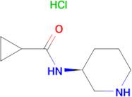 (S)-N-(Piperidin-3-yl)cyclopropanecarboxamide hydrochloride