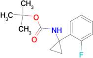 tert-Butyl N-[1-(2-fluorophenyl)cyclopropyl]carbamate