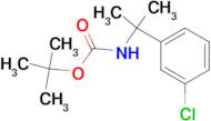 tert-Butyl N-[2-(3-chlorophenyl)propan-2-yl]carbamate