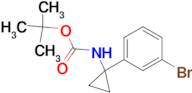 tert-Butyl N-[1-(3-bromophenyl)cyclopropyl]carbamate