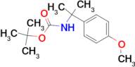 tert-Butyl N-[2-(4-methoxyphenyl)propan-2-yl]carbamate