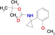 tert-Butyl N-[1-(2-methoxyphenyl)cyclopropyl]carbamate