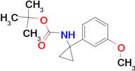 tert-Butyl N-[1-(3-methoxyphenyl)cyclopropyl]carbamate