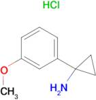 1-(3-Methoxyphenyl)cyclopropan-1-amine hydrochloride