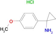 1-(4-Methoxyphenyl)cyclopropan-1-amine hydrochloride