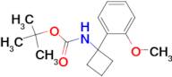 Tert-Butyl N-[1-(2-methoxyphenyl)cyclobutyl]carbamate