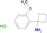 1-(2-Methoxyphenyl)cyclobutan-1-amine hydrochloride