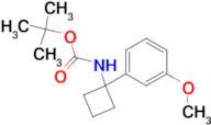 tert-Butyl N-[1-(3-methoxyphenyl)cyclobutyl]carbamate