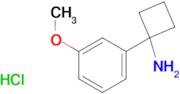 1-(3-Methoxyphenyl)cyclobutan-1-amine hydrochloride