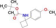 tert-Butyl N-[1-(4-methoxyphenyl)cyclobutyl]carbamate