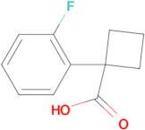 1-(2-Fluorophenyl)cyclobutane-1-carboxylic acid
