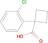 1-(2-Chlorophenyl)cyclobutane-1-carboxylic acid
